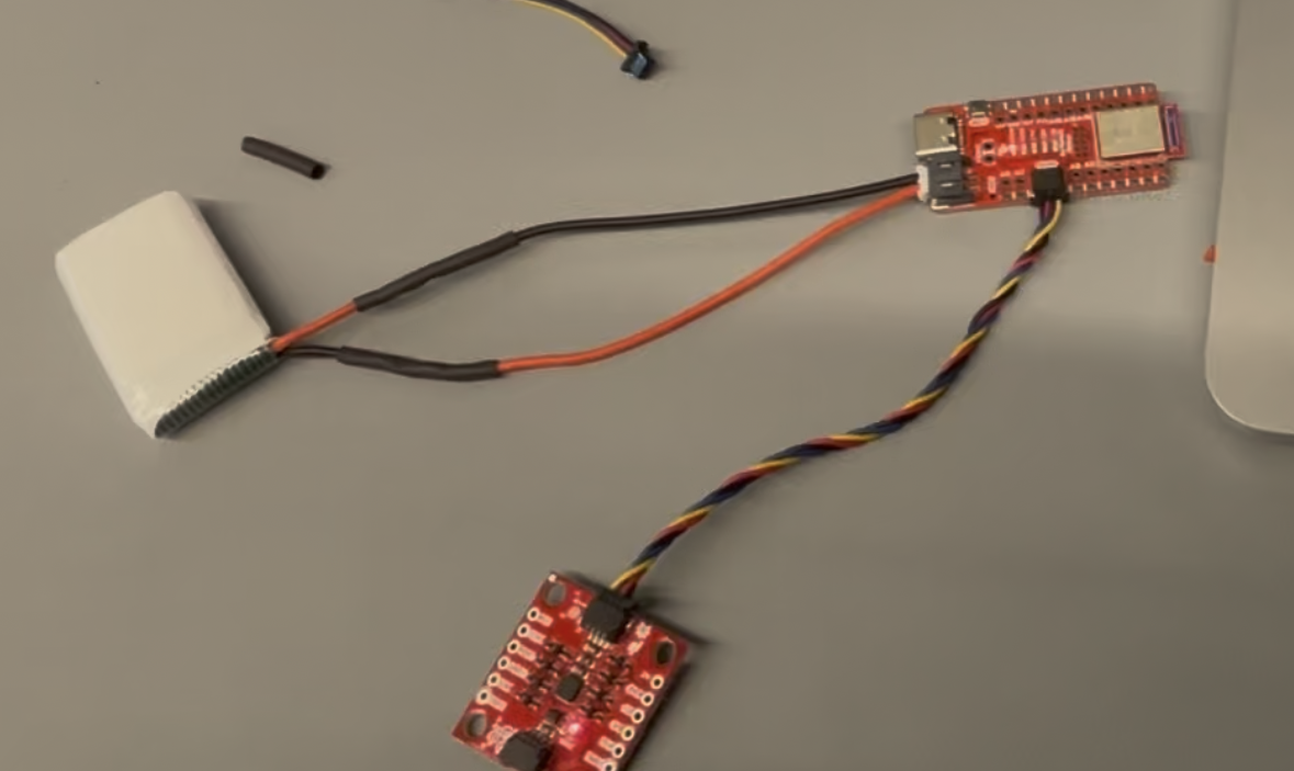 Artemis connected to battery via JST