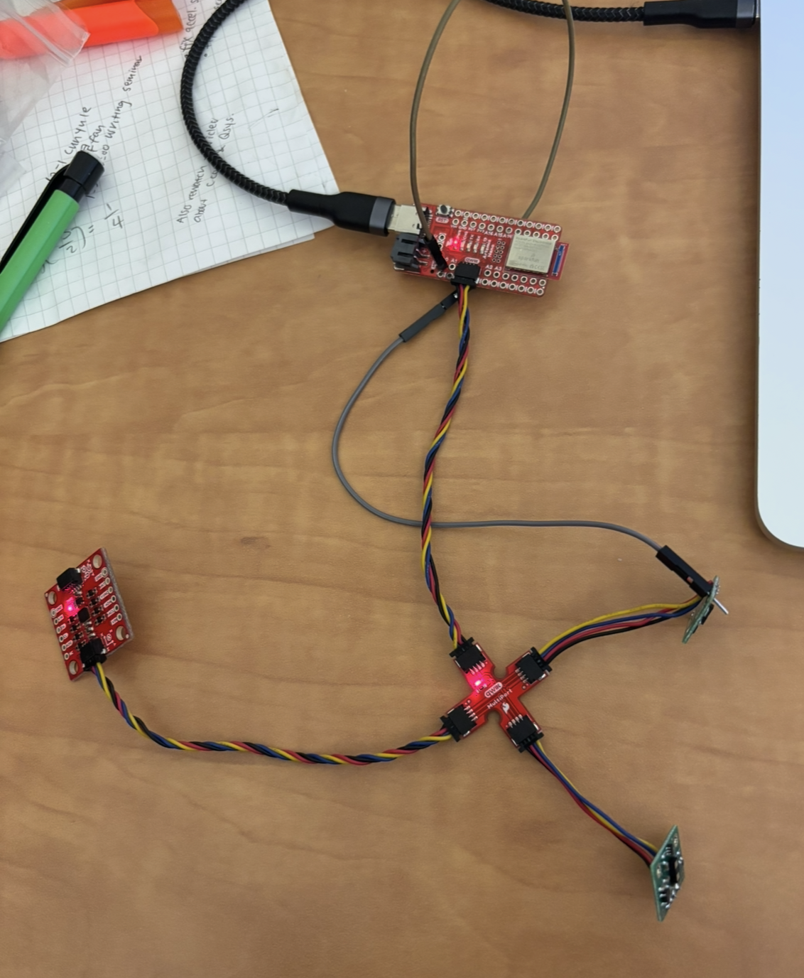 Artemis + Qwiic breakout + ToF sensor