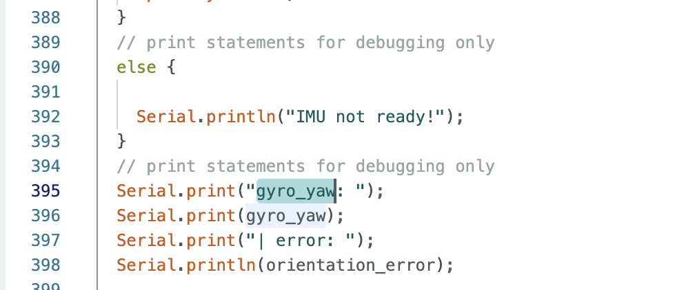 Debugging Serial print statements in Arduino
